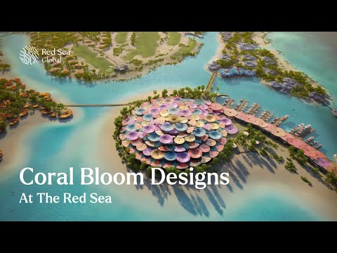 Coral Bloom designs at The Red Sea