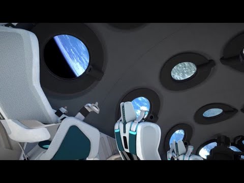 Sneak peek inside Virgin Galactic 'spaceplane'