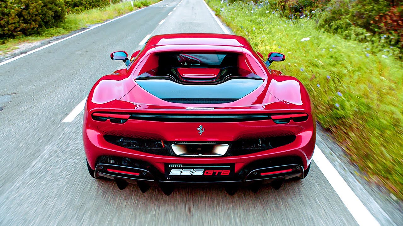 Ferrari 296 GTB | 830HP Plugin Hybrid V6 Engine Supercar