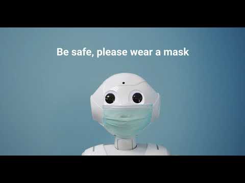 Covid-19: Mask wearing detection with Pepper the robot